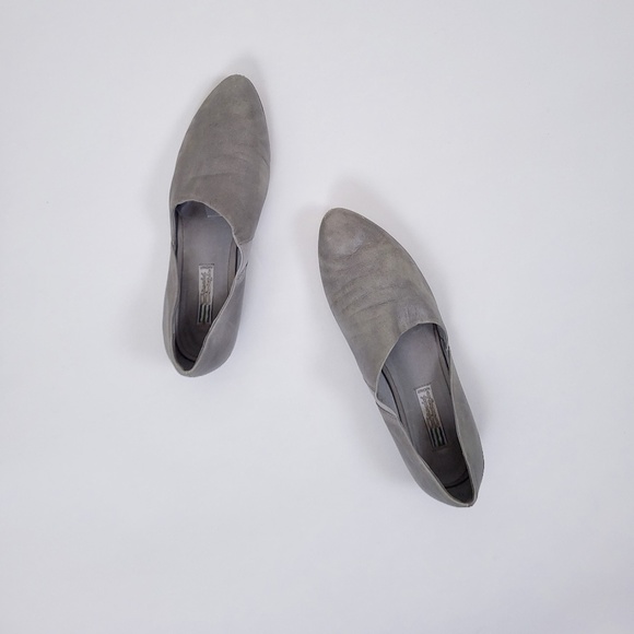 Vintage Arnold Churgin leather flats ballet pointed toe round flat slip on - Picture 8 of 15